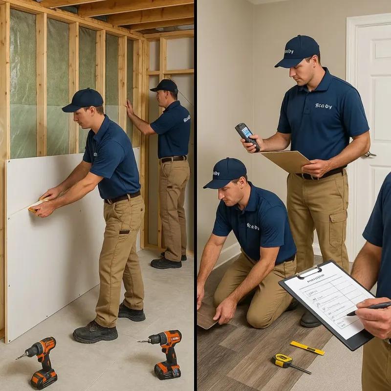 Repairs and Reconstruction process in Tularosa, NM